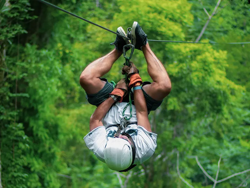 Flying Above the Jungle on Jaco Zipline Tour